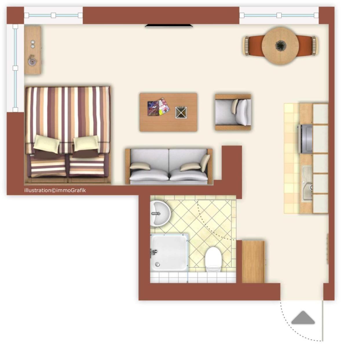 Haus Roeper: Teepott Apartment Rostock Ngoại thất bức ảnh